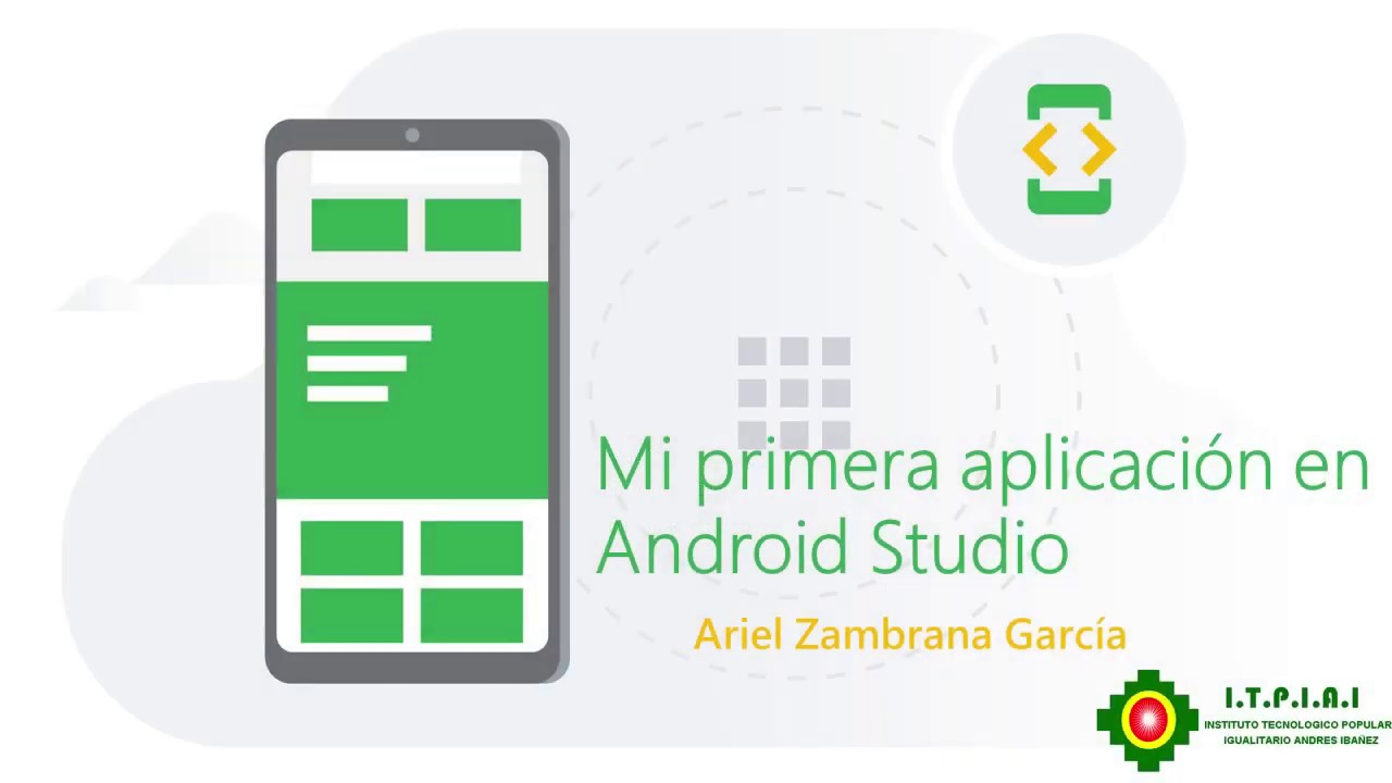 Mi primera aplicación en Android Studio - YouTube