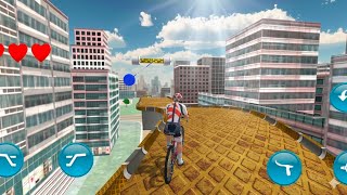 BMX Cycle and Bike Game 3D Rooftop Mode Android Gameplay screenshot 1