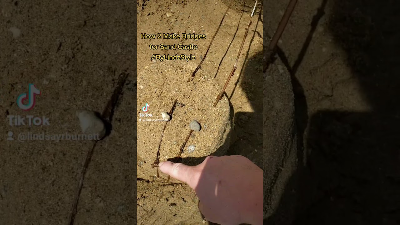 How to make Bridges for Sand Castles 