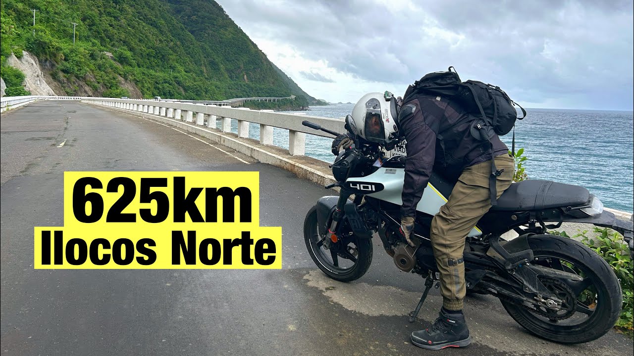 14 Hrs Ride Papuntang Pagudpud, Ilocos Norte | Vitpilen 401