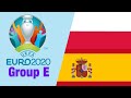 Euro 2020 Spain vs Poland PES 2021 gameplay Group E