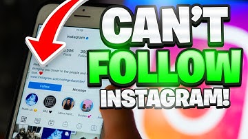 THIS IS WHY YOU CAN’T FOLLOW SOMEONE ON INSTAGRAM