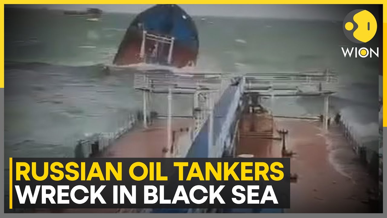 Two Russian Tankers Sink in Black Sea, Spill 4,300 Tonnes of Oil ...