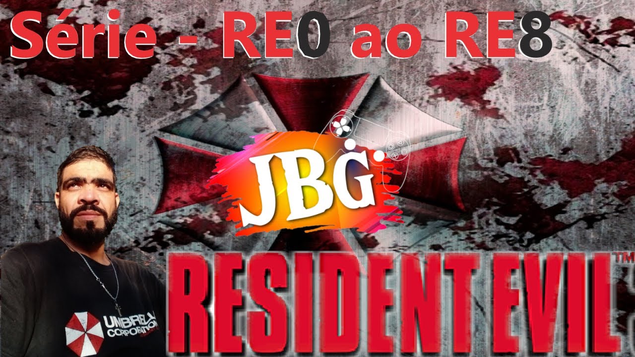 Série Resident Evil , do RE0 ao RE8 - Resident Evil 1 Remaster - Continuação + RE 3 Remake