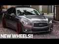 NEW WHEELS FOR THE Q50!! - Forgester F14 Super Deep Concave