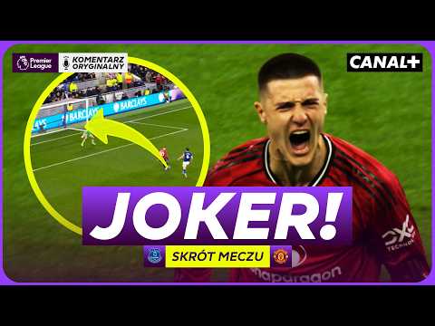 Zabójcza Kontra Daje Top 4! Niesamowite! Everton - Man United, Skrót Meczu