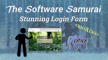 Login form with PHP and QooxDoo