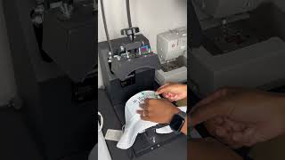 Pressing Bucket Hats 🧢 #hats #customapparel #buckethats  #viral #hatpress