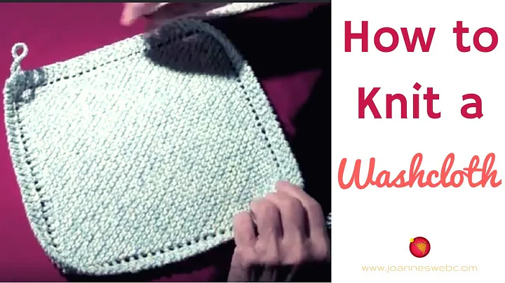 Knitted Wash Cloth Quick and Easy (Holiday Freebie!)