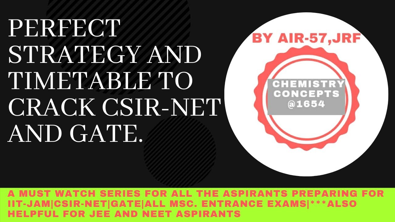 Best Time Table and strategy for aspirants of MSc. entrances in