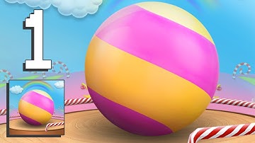 Candy Ball Run - Gameplay Walkthrough [Android, iOS Game]