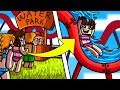 Minecraft: WATER PARK TYCOON! (BUILD AN EPIC WATER PARK & EARN MONEY!) Modded Mini-Game
