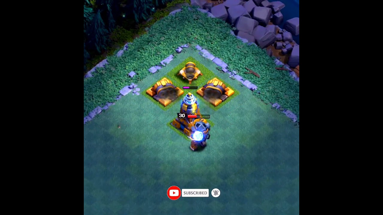 Dangerous base vs battle machine 😳 clash of clans | builder base |