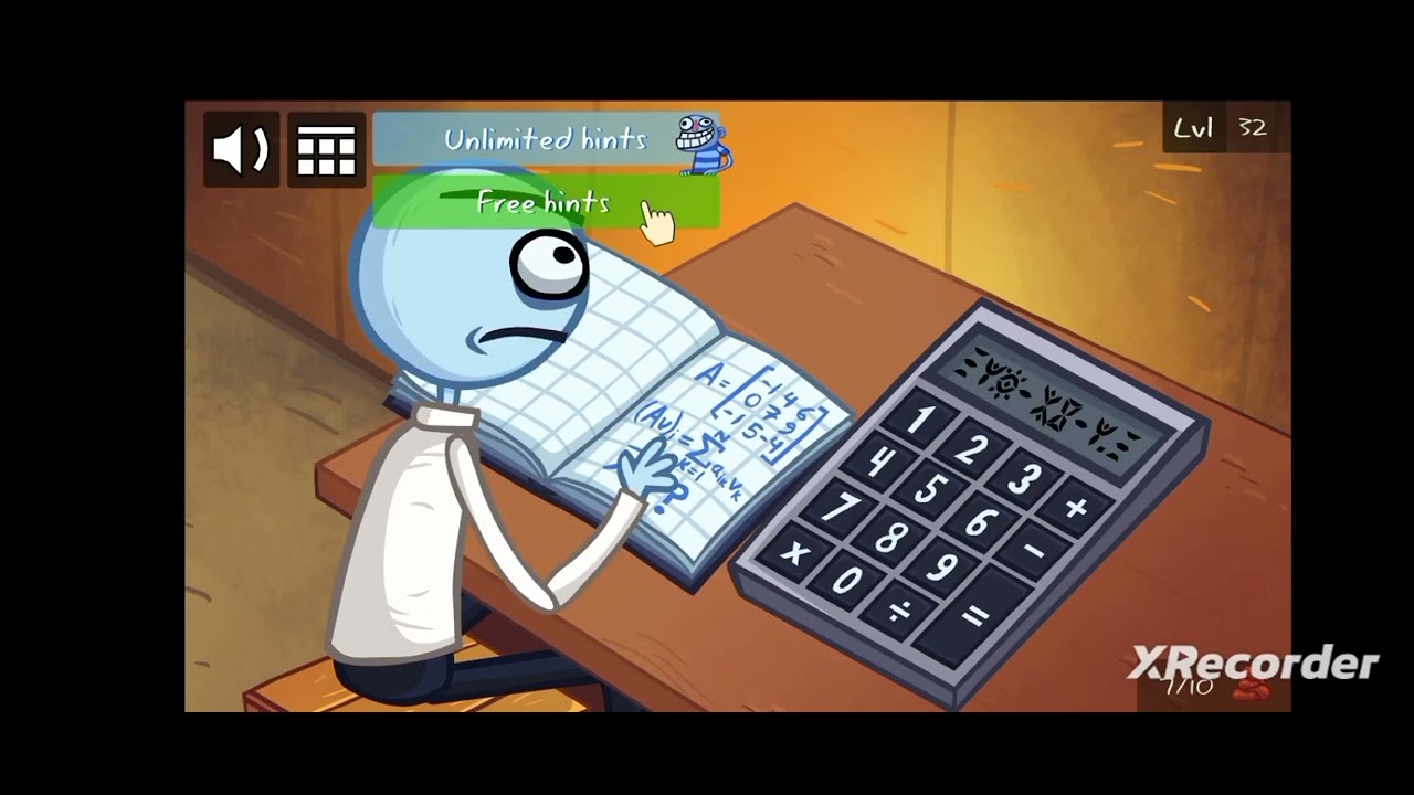 Troll Face Quest Internet Memes Level 32 completed 