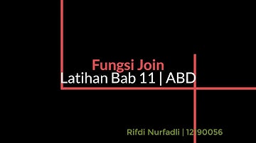 Pertemuan/Latihan Bab 11 | Aplikasi Basis Data