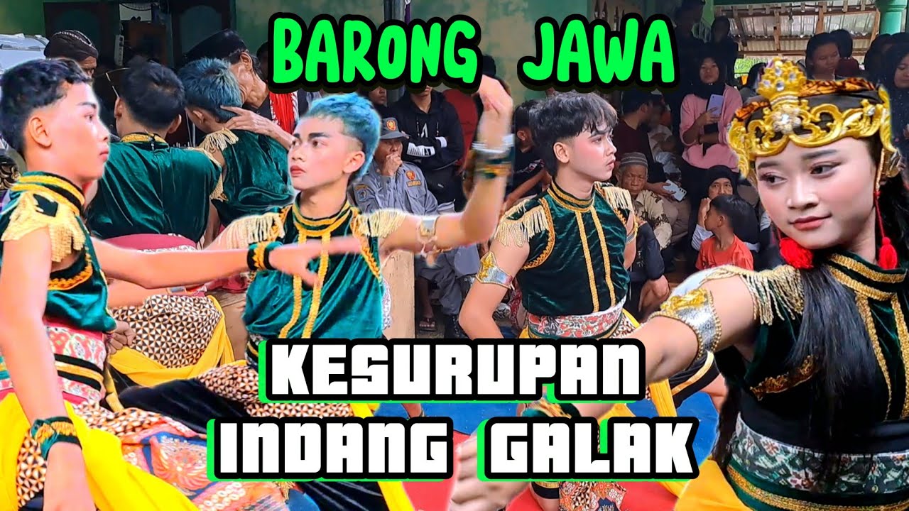 Ebeg Panama Budaya // Barongan Jawa // Janturan Kesurupan