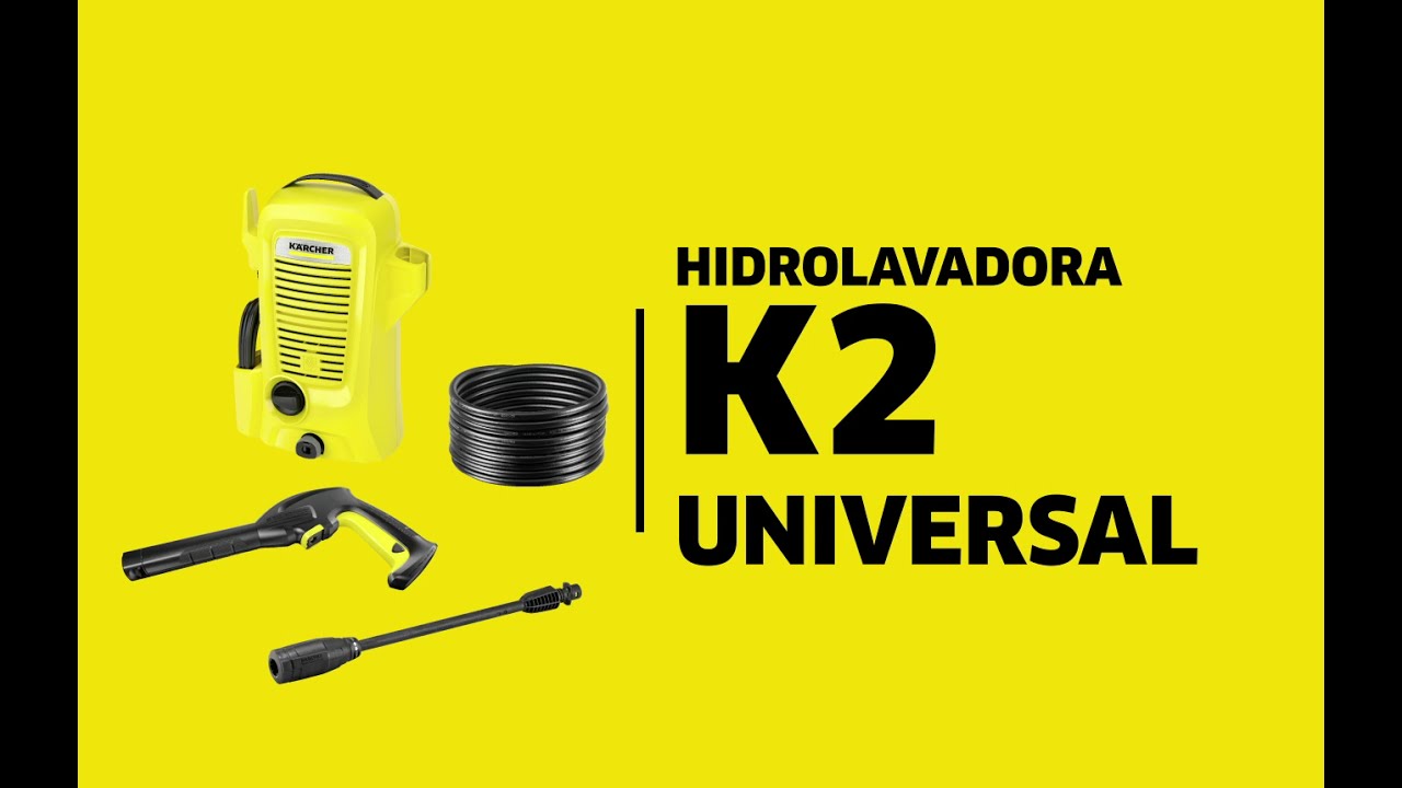 Hidrolavadora K2 Universal - Karcher El Salvador - YouTube