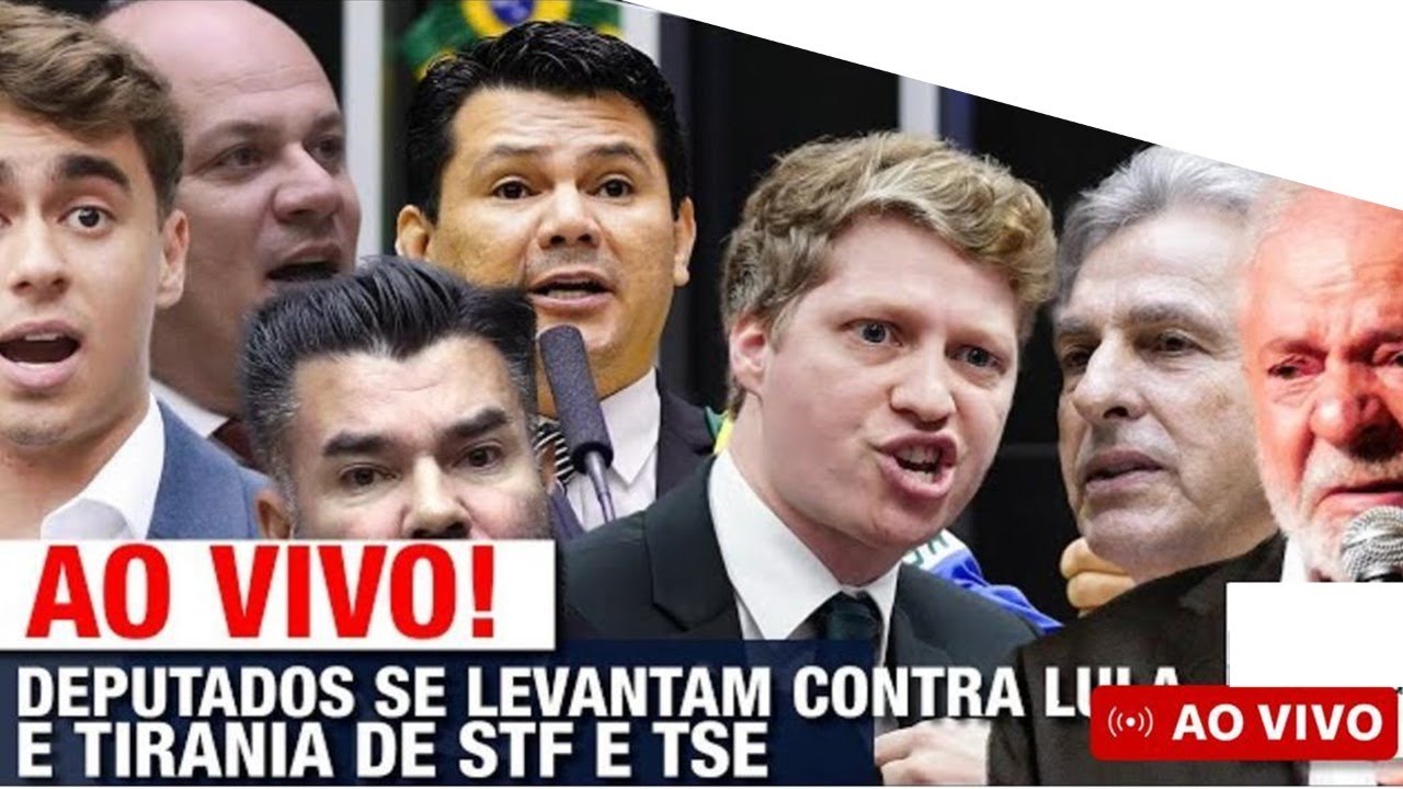 AO VIVO: SENADORES CONFRONTAM LULA, CONTESTAM 'DITADURA DA TOGA' DE TSE ...