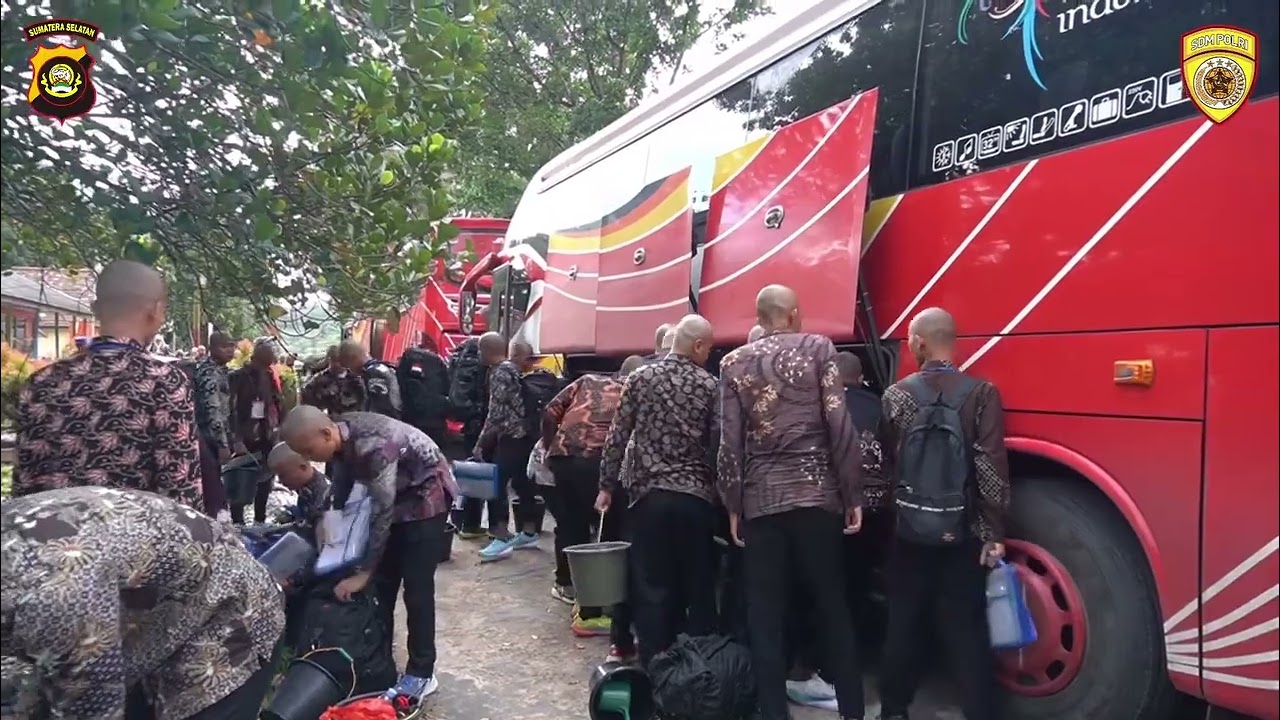 🎖️ Serah Terima Casis Bintara TA 2025 ke SPN Betung Polda Sumsel.