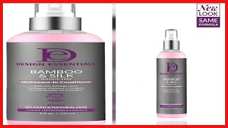 Great product -  Design Essentials Bamboo & Silk HCO Leave-In Conditioner for Thermal Protection and