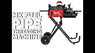 Milwaukee MX FUEL™ Pipe Threading Machine