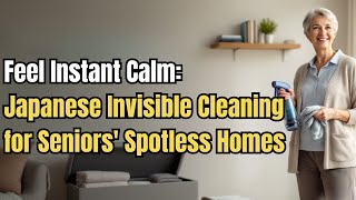Senior Home Hacks Japanese Invisible Cleaning To Erase Mess Instantly
