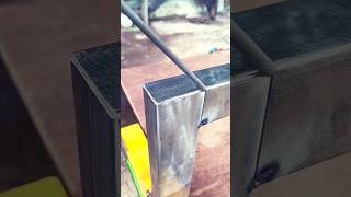Structural square tube fit up skill! #shorts #ytshorts #viral #trending @WeldingNDTInspection