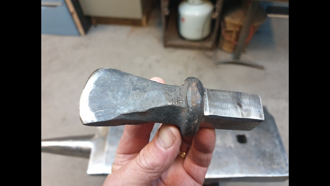 Forging A Hot Cut Hardy Tool