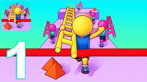 Ladder Race Gameplay Walkthrough All Level 18-19 Update (Android, iOS) Part 1