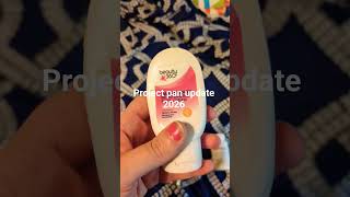 project pan empties update #skincare #declutter