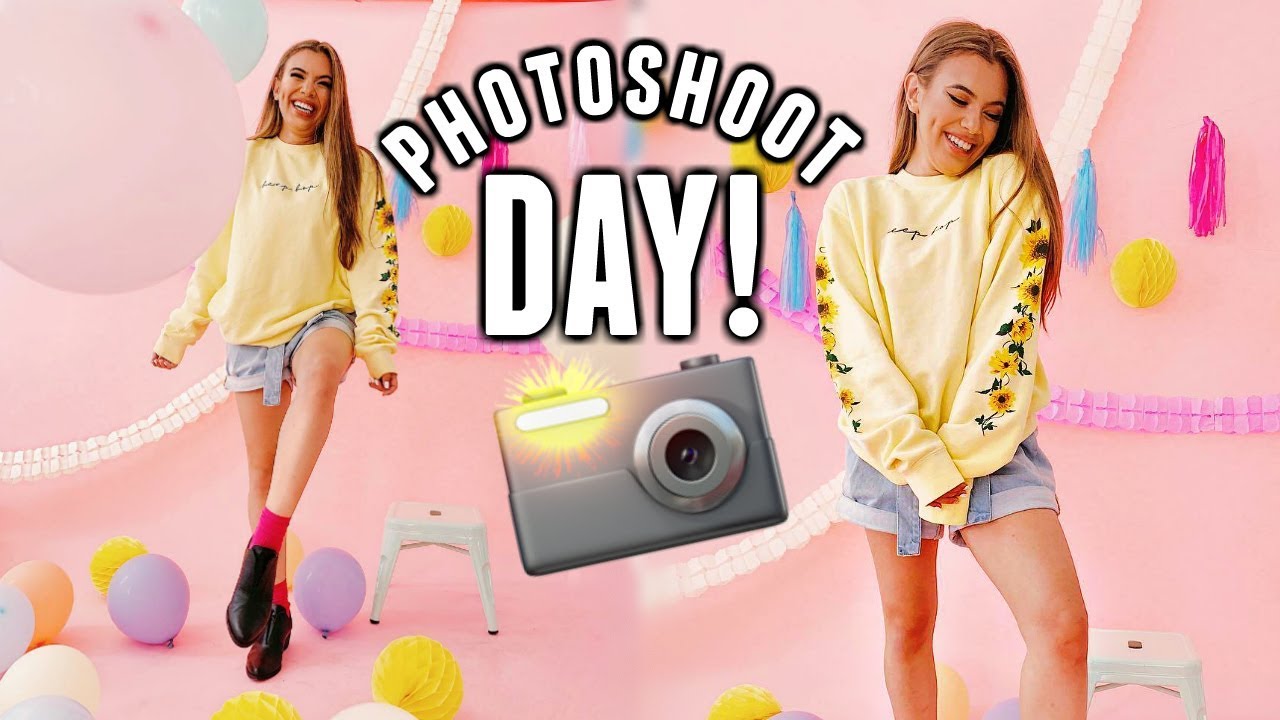 WHAT IT'S LIKE HAVING A PROFESSIONAL PHOTOSHOOT IN LA! All the secrets...