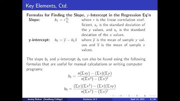 Statistics 10-2 pt 1