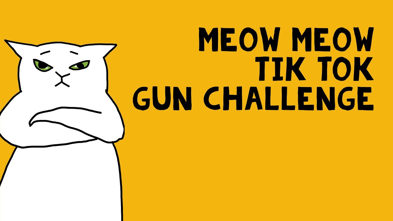 About my illustrated Tik Tok Gun Challenge YouTube