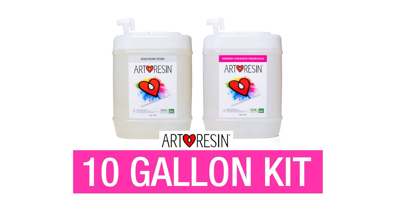 ArtResin Epoxy Resin 10 gal (37.8 L)