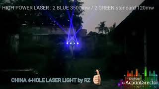 4 Hole High Power Laser Disco Light