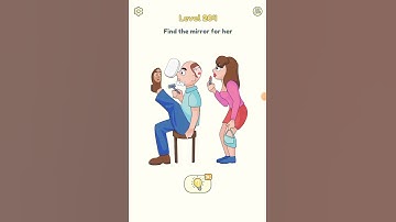 Dop2 level 204 find the mirror for her #shorts #viralfeed #subscribe #puzzle