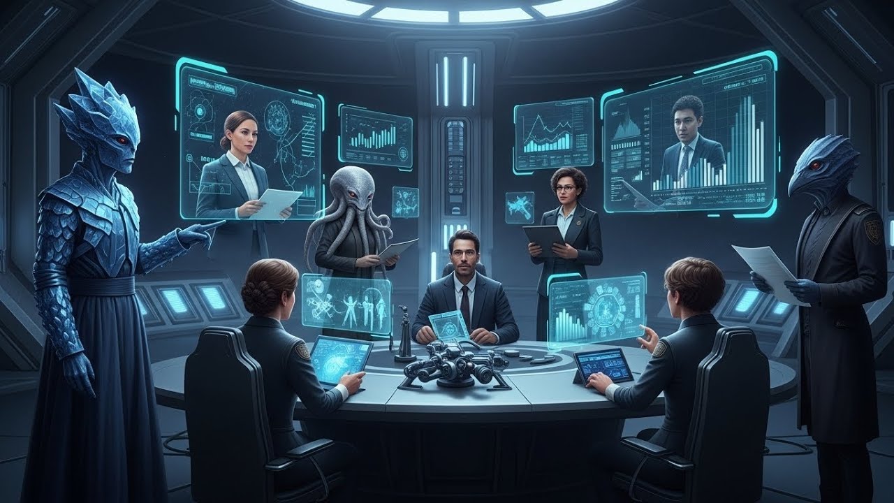 Galactic Banking Consortium Studies Human Concept Of Venture Capital Funding High Risk Projects