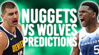 Denver Nuggets vs Minnesota Timberwolves Series Predictions | 2024 NBA Playoffs