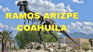 Ramos Arizpe Coahuila y su Nuevo Dinosaurio/ TOUR  #sandovaldeviaje  #ramosarizpe