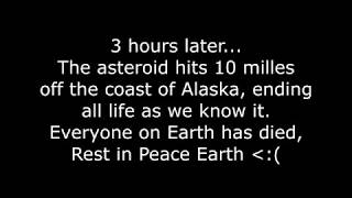 (Pretty Bad) EAS Scenario #1 Asteroid Event