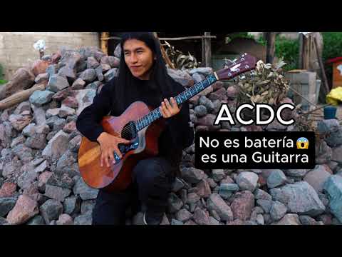 No llego el baterista así que lo remplace con mi guitarra 😱