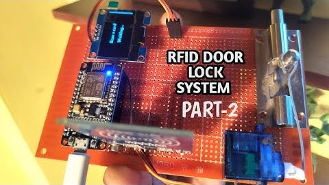 RFID Door Lock using ESP8266 & RC522 | Servo + OLED Display | Part 2 Advance Setup (Hindi)