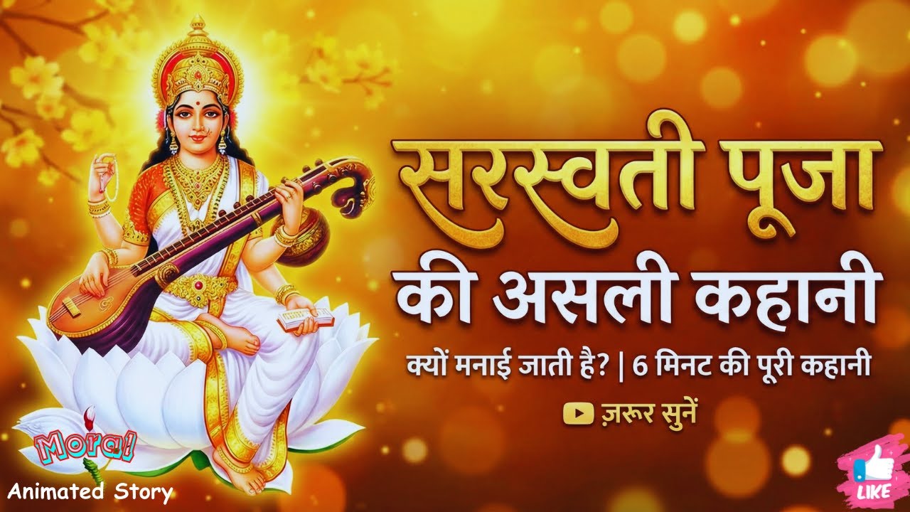 Saraswati Puja Special: सरस्वती पूजा क्यों मनाई जाती है? माँ सरस्वती के जन्म की पूरी कहानी!
