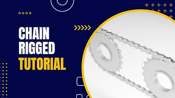 Chain and Sprocket Mechanism Tutorial | 3D max | Rigged | Animated