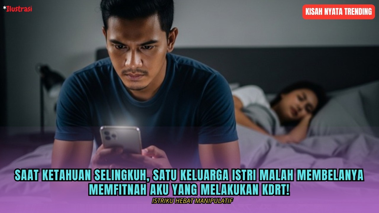 SAAT KETAHUAN SELINGKUH, SATU KELUARGA ISTRI MALAH MEMBELANYA DAN MEMFITNAH AKU YANG MELAKUKAN KDRT!