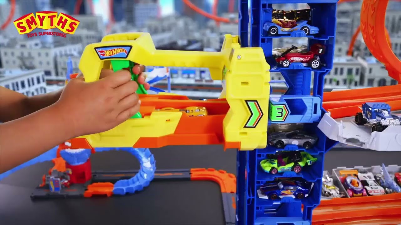 Hot Wheels City Bahn Ultimate Garage mit Autos 1:64 Smyths Toys