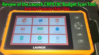 Review of the Launch CRP919C and the Feature that I like.