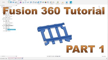 OS Railway Track Tutorial Fusion 360 Part 1 of 5