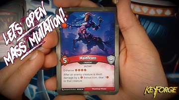 How Good IS Maleficorn? | Keyforge Mass Mutation Deck Opening #3