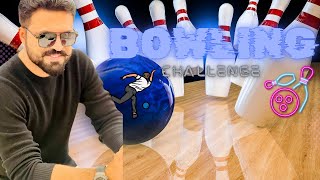 [ BOWLING CHALLENGE JUNAID VS ZEESHAN 🎳 ] BETTER LUCK NEXT TIME FOR ME 😞😓